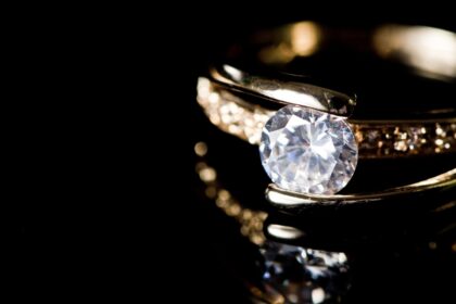 Diamanten bei der Auktion