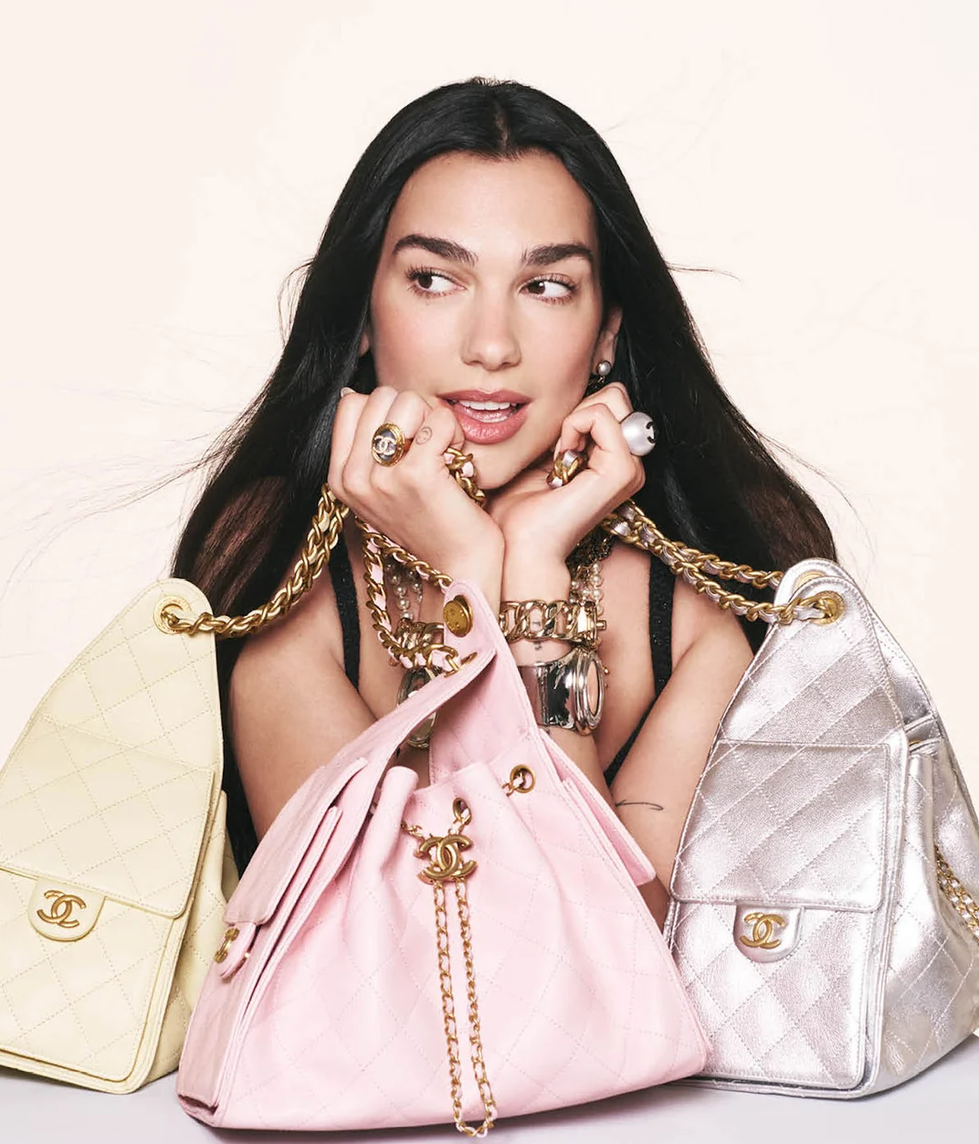 Dua Lipa und Jennie Kampagne Chanel 25a