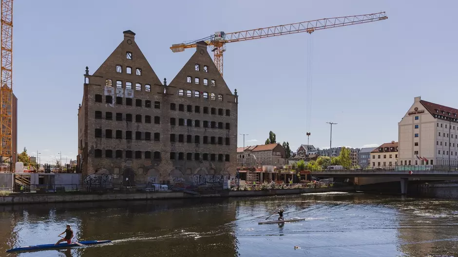 Hotel Marriott in den Danziger Speicherhäusern