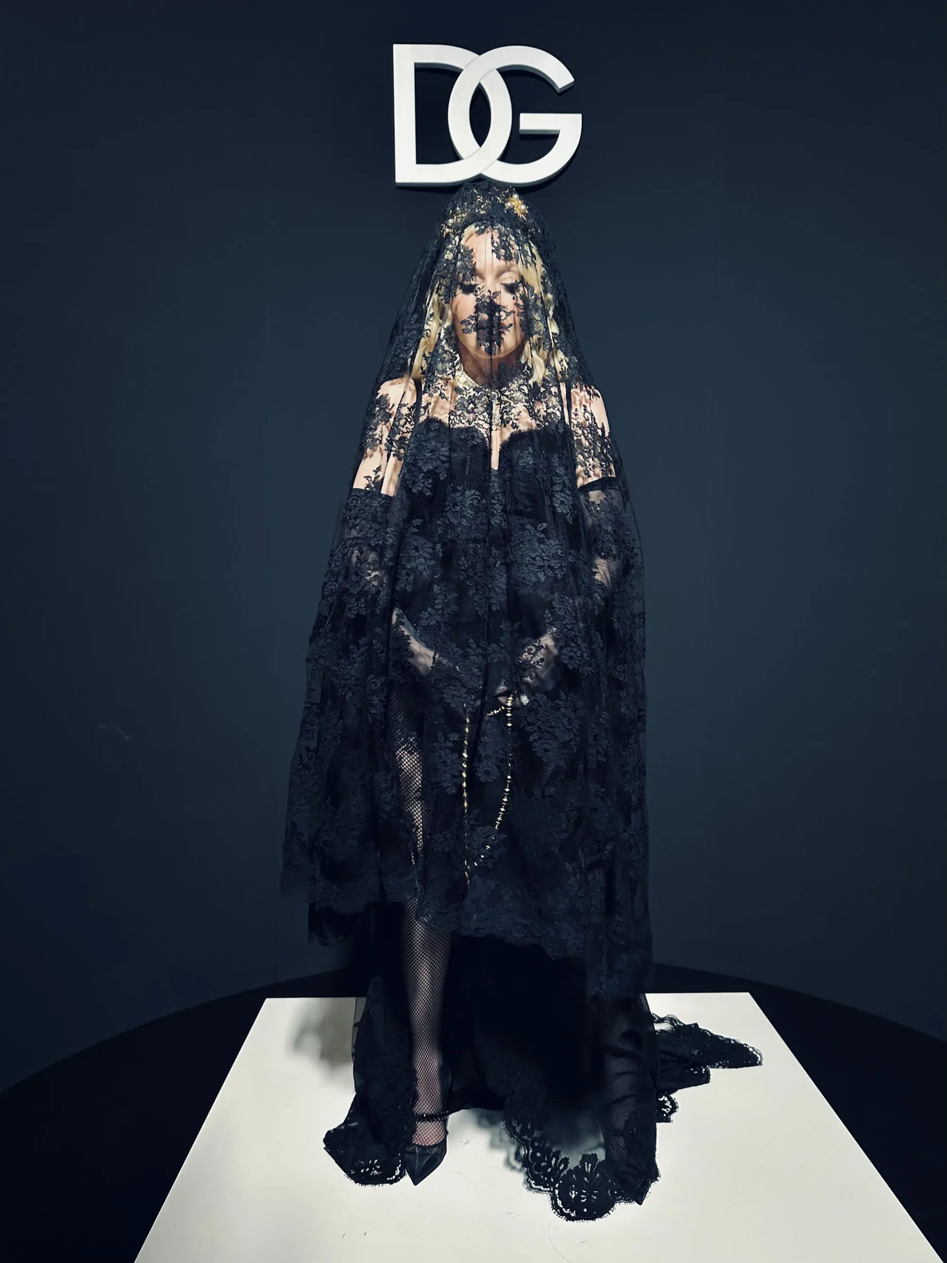 Madonna Dg Mailand Fashion Week 2