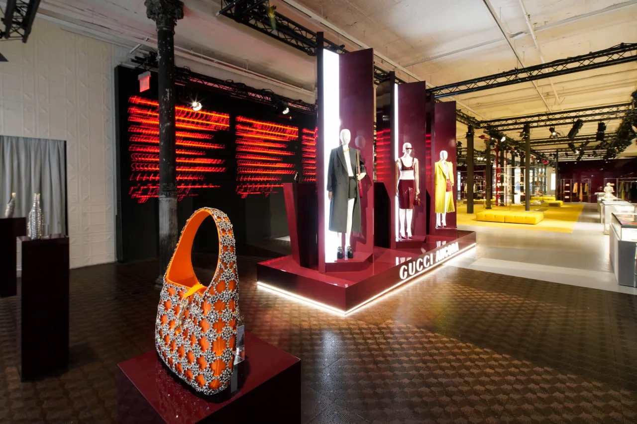 Die neue Gucci-Kollektion in der renovierten Boutique in der Wooster Street