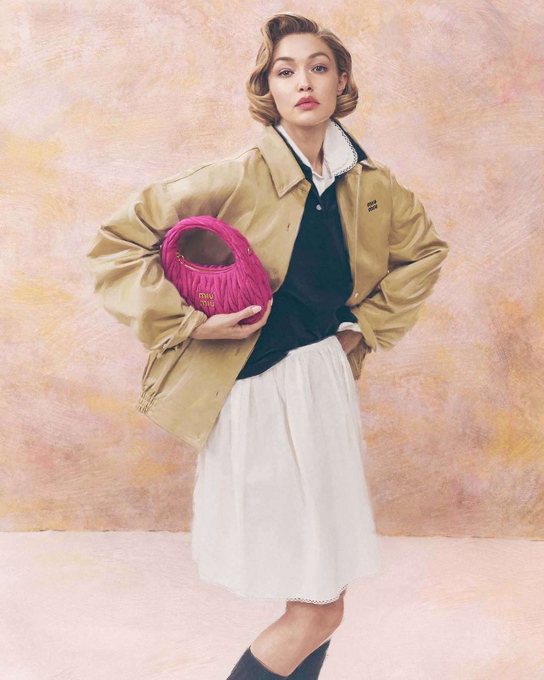 Die neueste Miu Miu Kampagne mit Gigi Hadid3