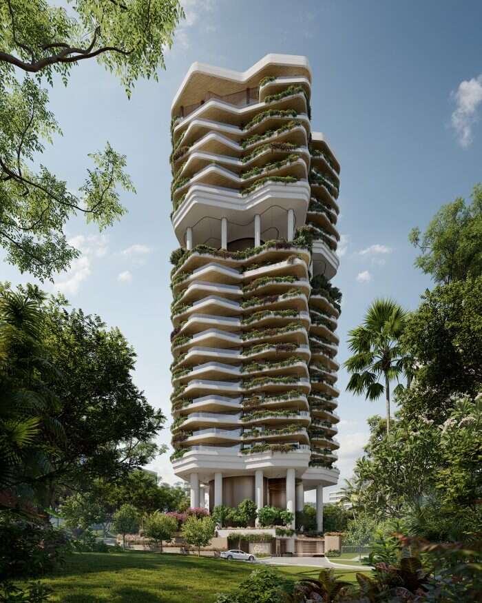 Plp Architecture Tower in Singapur