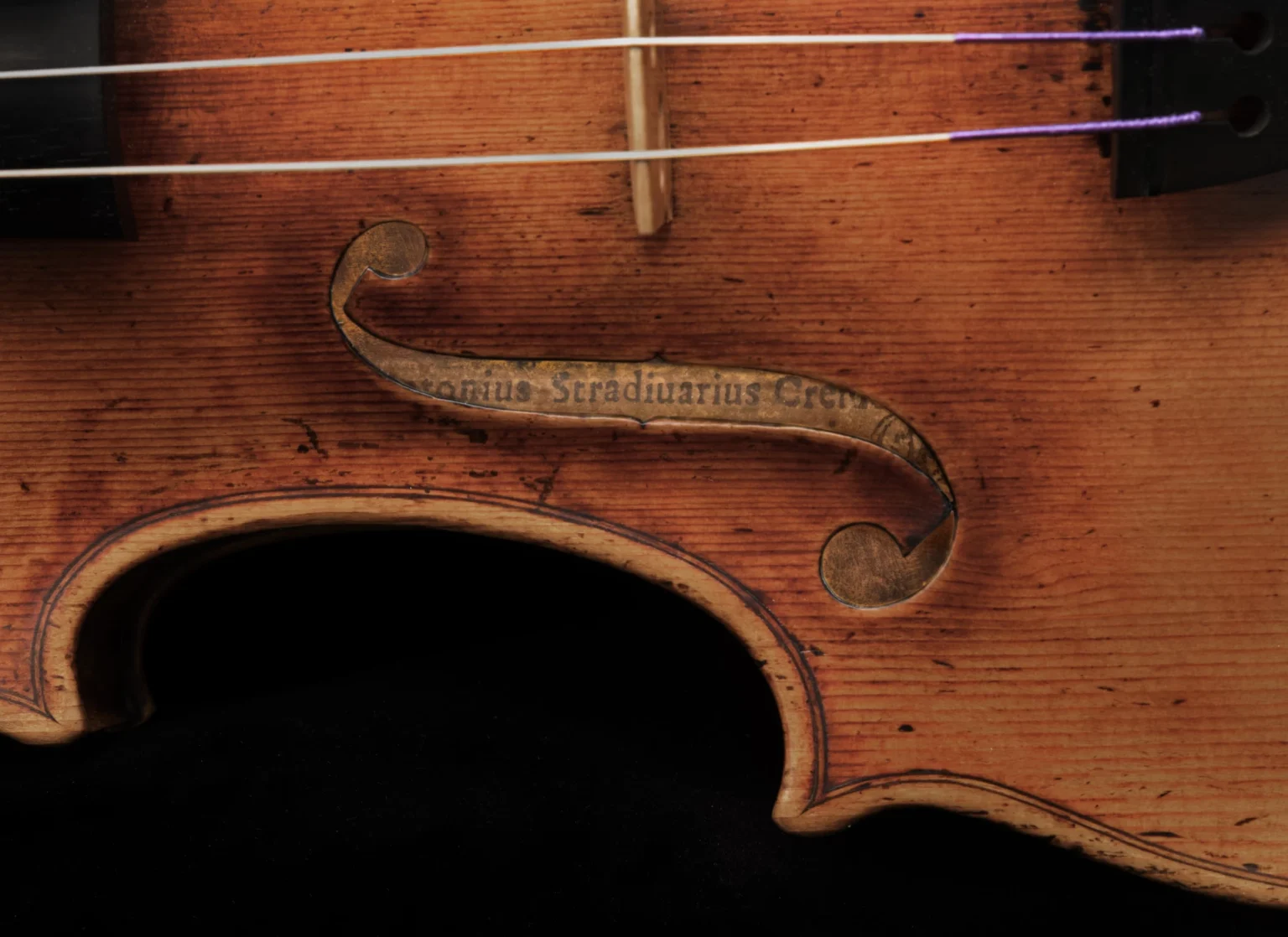 Stradivari-Geige bei einer Auktion