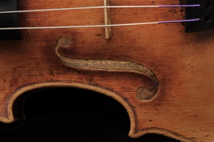 Stradivari-Geige bei einer Auktion