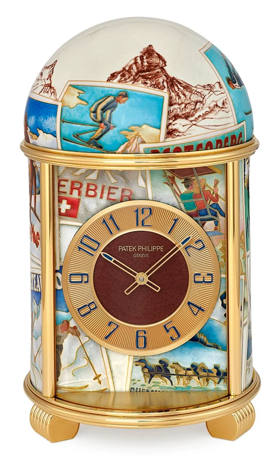 Unikate von Patek Philippe, Skifahren in vergangenen Zeiten