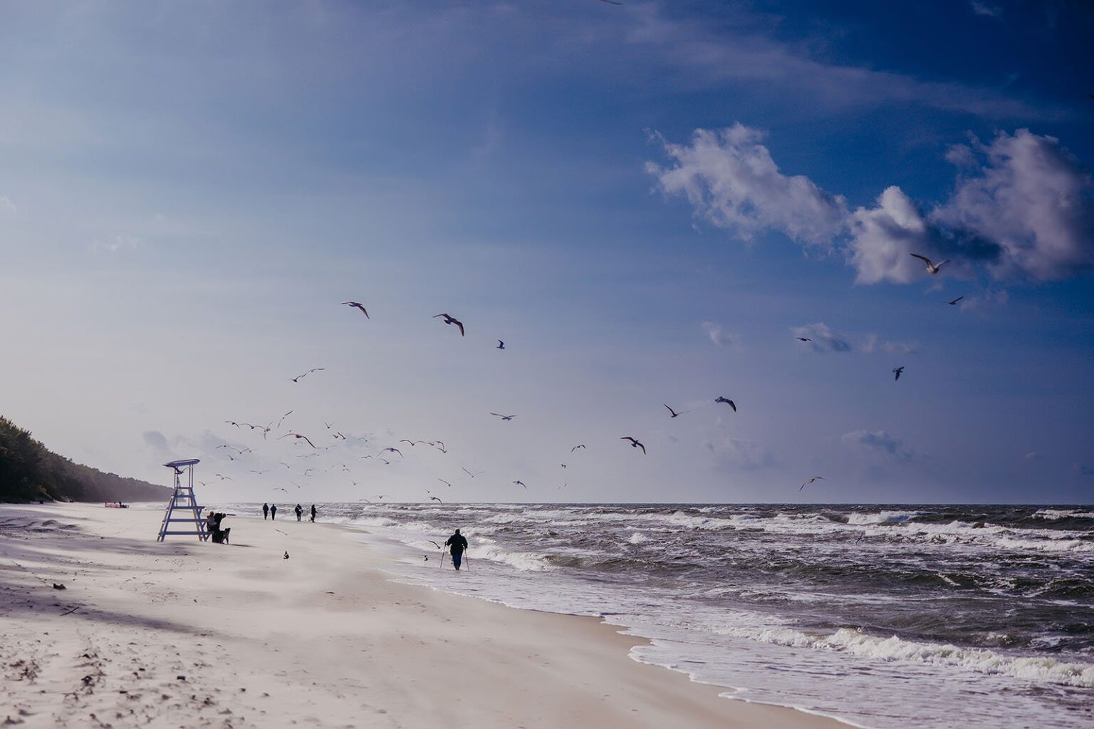 Winterliche Spaziergänge am Meer Linea Mare