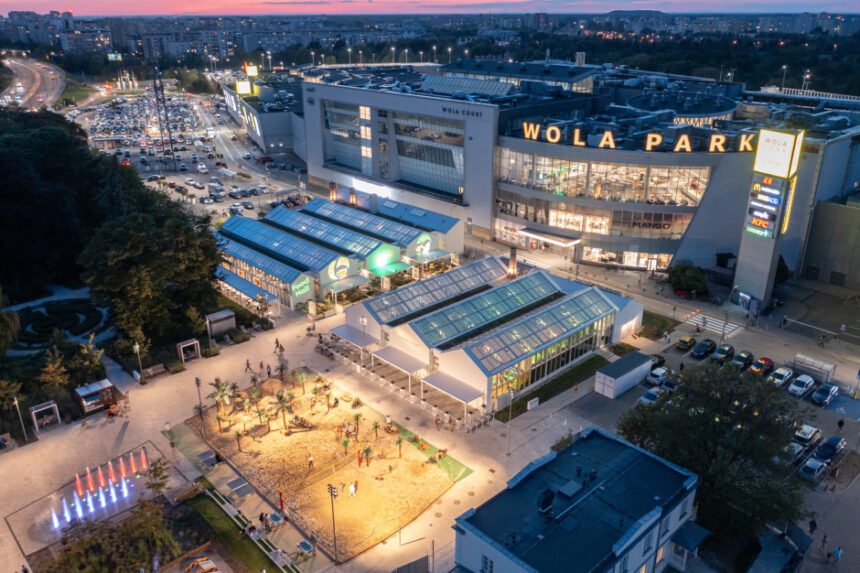 Wola Park Ort des Luxus