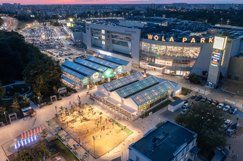 Wola Park Ort des Luxus