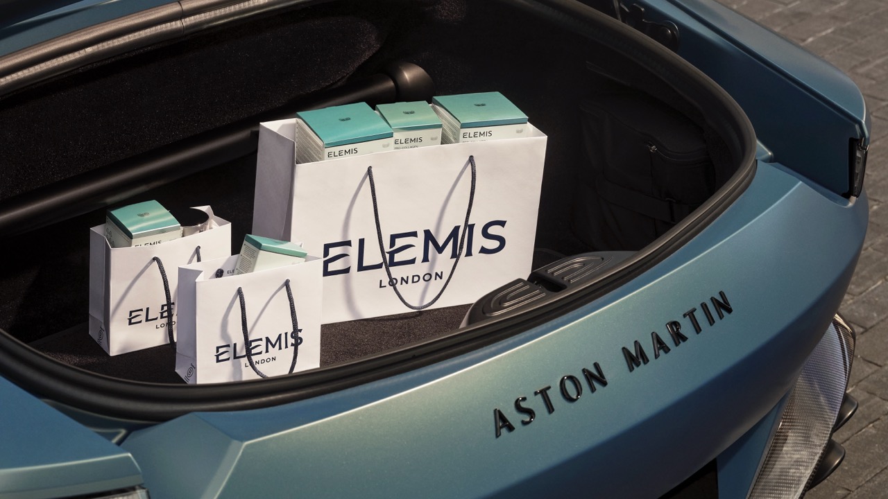 Zusammenarbeit Aston Martin und Elemis