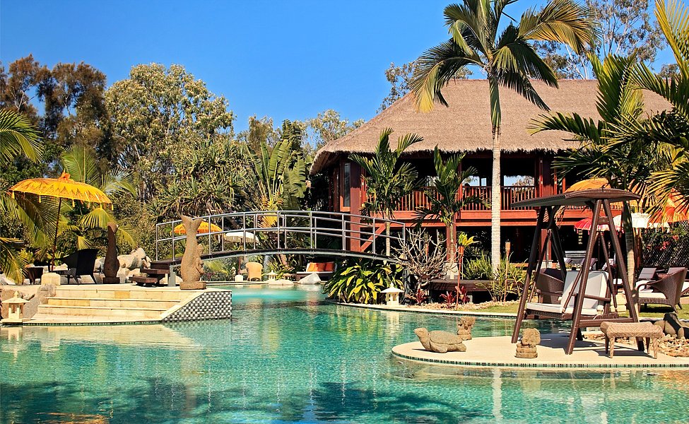 Makepeace Island Herzförmige Luxusinsel auf dem Noosa River