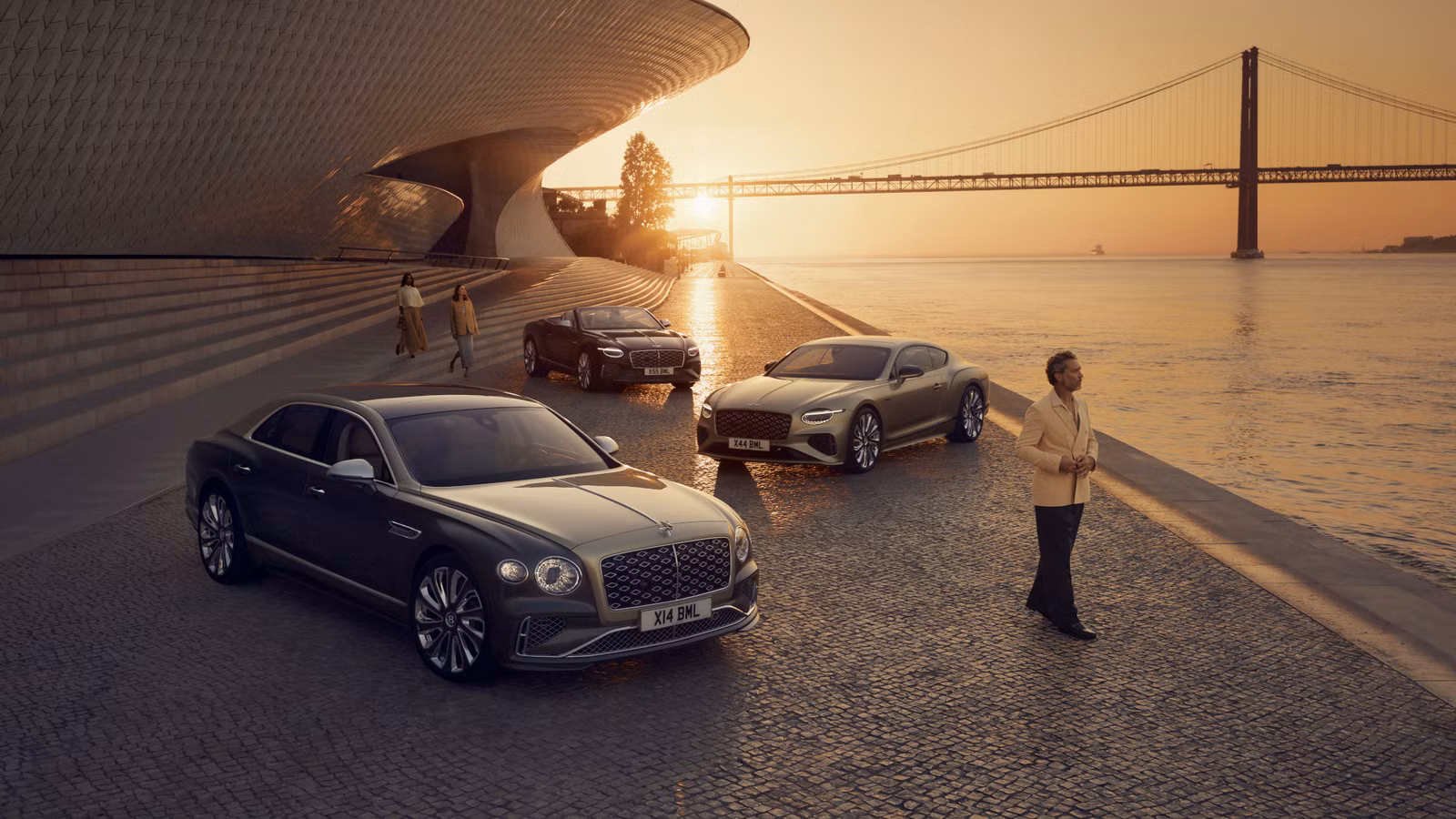 Mulliner Auf dem Bentley-Schild