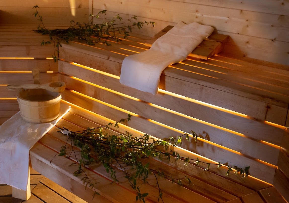 Sauna im Vitalen Dorf Spa