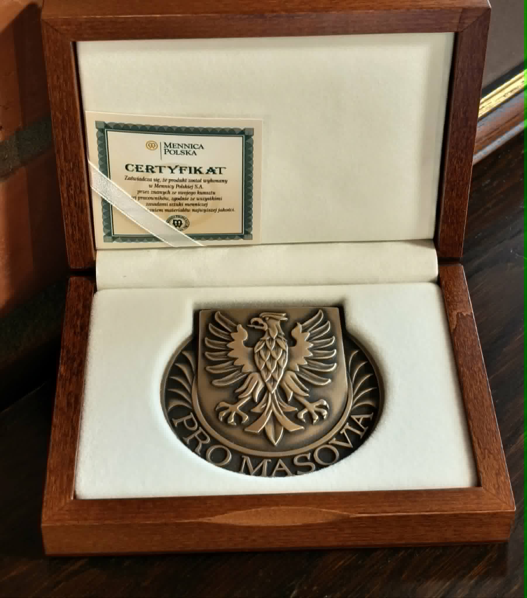 Medaille Pro Masovia